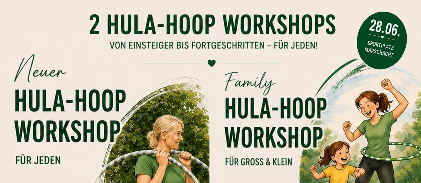 Hula-Hoop Workshops – von Einsteiger bis Fortgeschritten